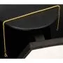Zeitloses, kurzgliedriges Ankerarmband aus edlem, poliertem 14K 585 Gold