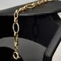 Funkelndes Bicolor Gold-Armband aus hochwertigem 14K 585 Gelbgold und Weißgold in stilvollem Design (ca. 20 cm)