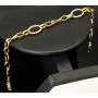 Funkelndes Bicolor Gold-Armband aus hochwertigem 14K 585 Gelbgold und Weißgold in stilvollem Design (ca. 20 cm)