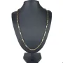 Exklusive Ankerkette / Goldkette aus funkelndem Gold (14K 585 Gelbgold) mit stilvollem griechischem Muster (ca. 55cm, 3,5mm, ca. 7,7g)