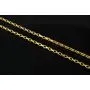 Sehr schöne, funkelnde Ankerkette aus hochwertigem 14K 585 Gold (Gelbgold) - 65cm lang, ca. 3mm breit