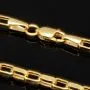 Sehr schöne, funkelnde Ankerkette aus hochwertigem 14K 585 Gold (Gelbgold) - 65cm lang, ca. 3mm breit