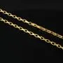 Sehr schöne, funkelnde Ankerkette aus hochwertigem 14K 585 Gold (Gelbgold) - 65cm lang, ca. 3mm breit