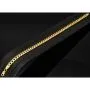 Hochglanzpoliertes Panzerarmband aus exquisitem 14k 585er Gold ca. 19cm ca. 4,5mm