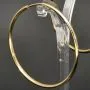 Hochwertige Creolen / Ohrringe in klassisch zeitlosem Design aus 14K 585 Gold (Gelbgold) glänzend poliert
