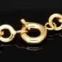 Exquisites Gold-Armband für Damen aus hochwertigem 14K 585 Gold (Gelbgold) ca. 19,0 cm Länge , 5,5mm
