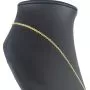 Fein fearbeitete, engmaschige Goldkette aus hochwertigem 585 / 14K Gold ca. 55cm Länge 2mm