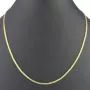 Fein fearbeitete, engmaschige Goldkette aus hochwertigem 585 / 14K Gold ca. 55cm Länge 2mm