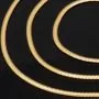 Hochwertige Fischgräten-Halskette aus 14-karätigem 585er Gold mit stilvoller Optik und zeitloser Eleganz für Damen - ca. 50cm, 2mm