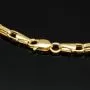 Funkelndes Ankerarmband aus echtem 585er 14K Gold – hochglanzpoliert und stilvoll verarbeitet - ca. 20,5 cm, 3 mm
