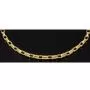 Funkelndes Ankerarmband aus echtem 585er 14K Gold – hochglanzpoliert und stilvoll verarbeitet - ca. 20,5 cm, 3 mm