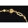 Herz-Armband aus Gold mit verschiedenen Kettenstilen, Charms und Zirkonia besetzten Elementen aus 14K 585 Gelbgold – ca. 19,5-21 cm - längenverstellbar