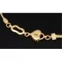 Herz-Armband aus Gold mit verschiedenen Kettenstilen, Charms und Zirkonia besetzten Elementen aus 14K 585 Gelbgold – ca. 19,5-21 cm - längenverstellbar