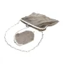 stilvolle, antike Damen - Handtasche / Abendtasche mit separaten Geldbörse aus Silber. hergestellt ca. 1900