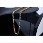 Designer-Ankerkette im Greco-Stil aus 585er Gelbgold (14k)- 64cm lang, 4,3 mm breit, 10,8g
