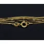 Sehr feine Venezianerkette aus 585 (14k) Gelbgold für Damen (45 cm Länge)