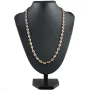 hochwertige Bohnenkette aus 585er (14 Karat) Gelbgold (ca. 66 cm; 20,8g, 7mm)