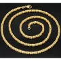 extralange Premium-Königskette massivem 585er Gold (14 Karat) in 70 cm Länge mit FBM Stempel, Made in Germany ! ca. 3,3 mm breit