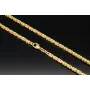 extralange Premium-Königskette massivem 585er Gold (14 Karat) in 70 cm Länge mit FBM Stempel, Made in Germany ! ca. 3,3 mm breit