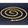 Königskette aus voll massivem 585 Gold (14 Karat) in 55 cm Länge; ca. 3,3 mm breit (ca. 40,7g) - mit FBM Stempel - Made in Germany !