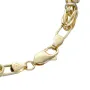 Goldenes bicolor Königsarmband (585er 14k), 5,5mm breit, 19cm lang
