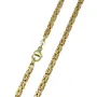 Massive Premium-Königskette aus hochwertigem 14K Gold (585) in 65 cm Länge; ca. 3mm breit (ca. 36,4g) - Made in Germany mit FBM Stempel