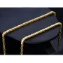 Massive Premium-Königskette aus hochwertigem 14K Gold (585) in 65 cm Länge; ca. 3mm breit (ca. 36,4g) - Made in Germany mit FBM Stempel