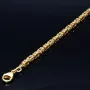 Massives Königsarmband aus Gold (585er 14k Gold), ca. 3,3 mm Breite, ca. 22cm lang, ca. 13,6g - mit FBM Stempel