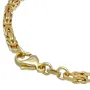 Massives Königsarmband aus Gold (585er 14k Gold), ca. 3,3 mm Breite, ca. 23cm lang, ca. 16,6g - Made in Germany