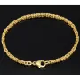 Massives Königsarmband aus Gold (585er 14k Gold), ca. 3 mm Breite, ca. 22cm lang, ca. 11,6g - Made in Germany mit FBM Stempel