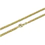 massive Premium-Königskette aus hochwertigem 14K Gold (585) in 45 cm Länge; ca. 3mm breit (ca. 26,5g) produziert in Deutschland - Mit FBM - Stempel