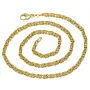 massive Premium-Königskette aus hochwertigem 14K Gold (585) in 45 cm Länge; ca. 3mm breit (ca. 26,5g) produziert in Deutschland - Mit FBM - Stempel