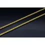 schmale Königskette aus 585 Gold 14K (55 cm lang, 2 mm breit)