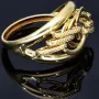 Wunderschöner, filigran, verzierter Designer - Ring in 585 14K Gold 55RG