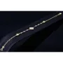 stilvolles Tricolor Armband aus hochwertigem 585 14K Gold in (ca. bis 18,5 cm Länge, verstellbar)