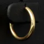 Mini - Creolen in klassischem Design aus hochwertigem 585er 14K Gelbgold