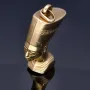 Glänzender Nofretete - Anhänger in 333er 8K Gelbgold