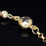 Funkelndes Kugelarmband aus 585 14K Gold in (ca. 20,0 cm Länge)