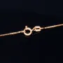 Exquisites Schmuckset - 585 Roségold - Halskette und einem Tricolor - Anhänger in 14K / 585 Gelb-, Rosé und Weißgold mit 3 Schlüsseln in Herzform