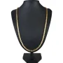 extralange, massive Premium-Königskette aus hochwertigem 14K Gold (585) in 70 cm Länge; ca. 4mm breit (ca. 75,4g) Made in Germany mit FBM Stempel