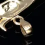 Goldener Colt (Revolver) Anhänger aus 585 / 14K Bicolor Weiß-/ und Gelbgold