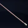 Bezauberndes Tennisarmband mit leuchtenden, rosa Zirkoniasteinen aus hochwertigem 585 14K Gold in (ca. 20 cm Länge)