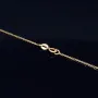 Bezaubernde Goldkette mit Engelsflügel - Anhänger in edlem 14K / 585 Gelbgold