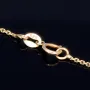 Bezaubernde Goldkette mit Engelsflügel - Anhänger in edlem 14K / 585 Gelbgold