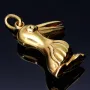 Vogel - Anhänger aus hochwertigem 14k (585er) Gelbgold