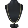 Filgran gearbeitete, massive Kordelkette in ca. 70 cm Länge aus hochwertigem 585 Gold (14k) ca. 46 g