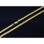 Filgran gearbeitete, massive Kordelkette in ca. 70 cm Länge aus hochwertigem 585 Gold (14k) ca. 46 g
