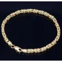 Prunkvolles Königsarmband in 585 14k Gold (ca. 3,5mm, 21cm)