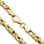 XXL- Königskette aus 585er Gelbgold (14k)- 70cm lang, 4 mm breit, 28g
