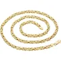 XXL- Königskette aus 585er Gelbgold (14k)- 70cm lang, 4 mm breit, 28g
